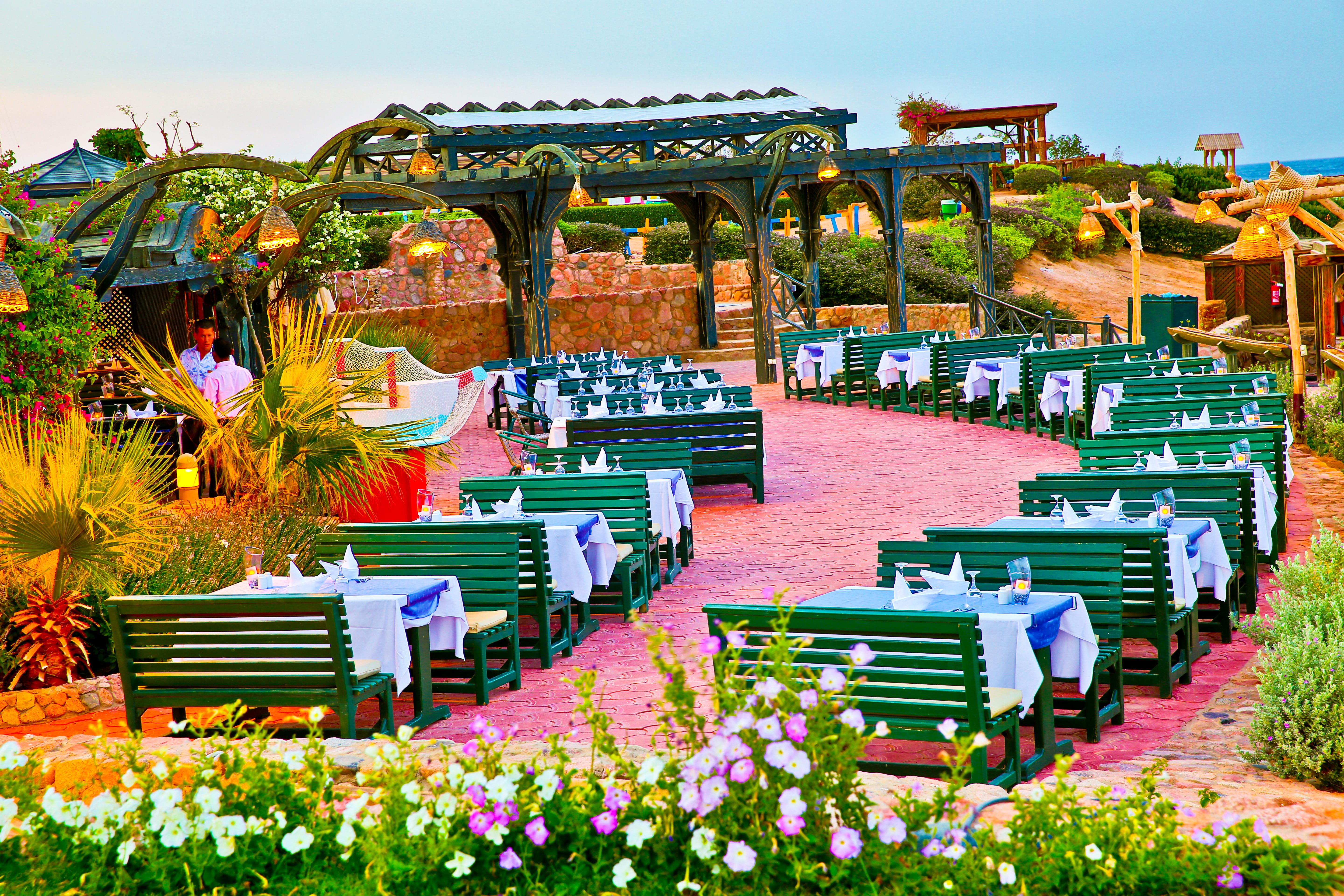 Charmillion Club Resort Sharm el-Sheikh Bagian luar foto The restaurant