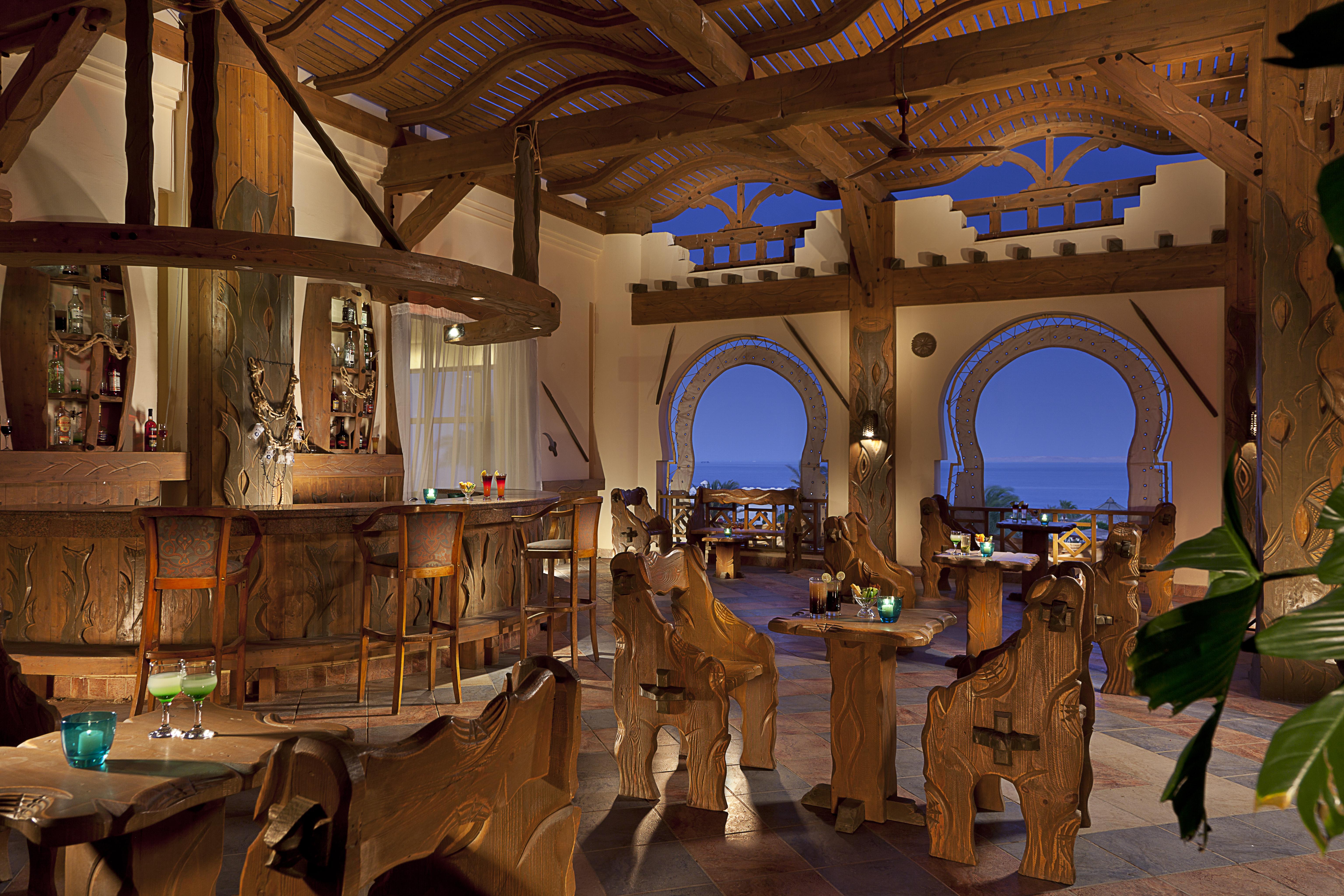 Charmillion Club Resort Sharm el-Sheikh Bagian luar foto The restaurant at the resort